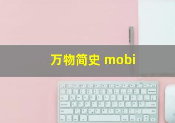 万物简史 mobi